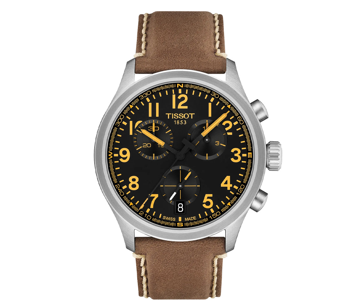 Tissot Chrono L 42 mm cadran tan