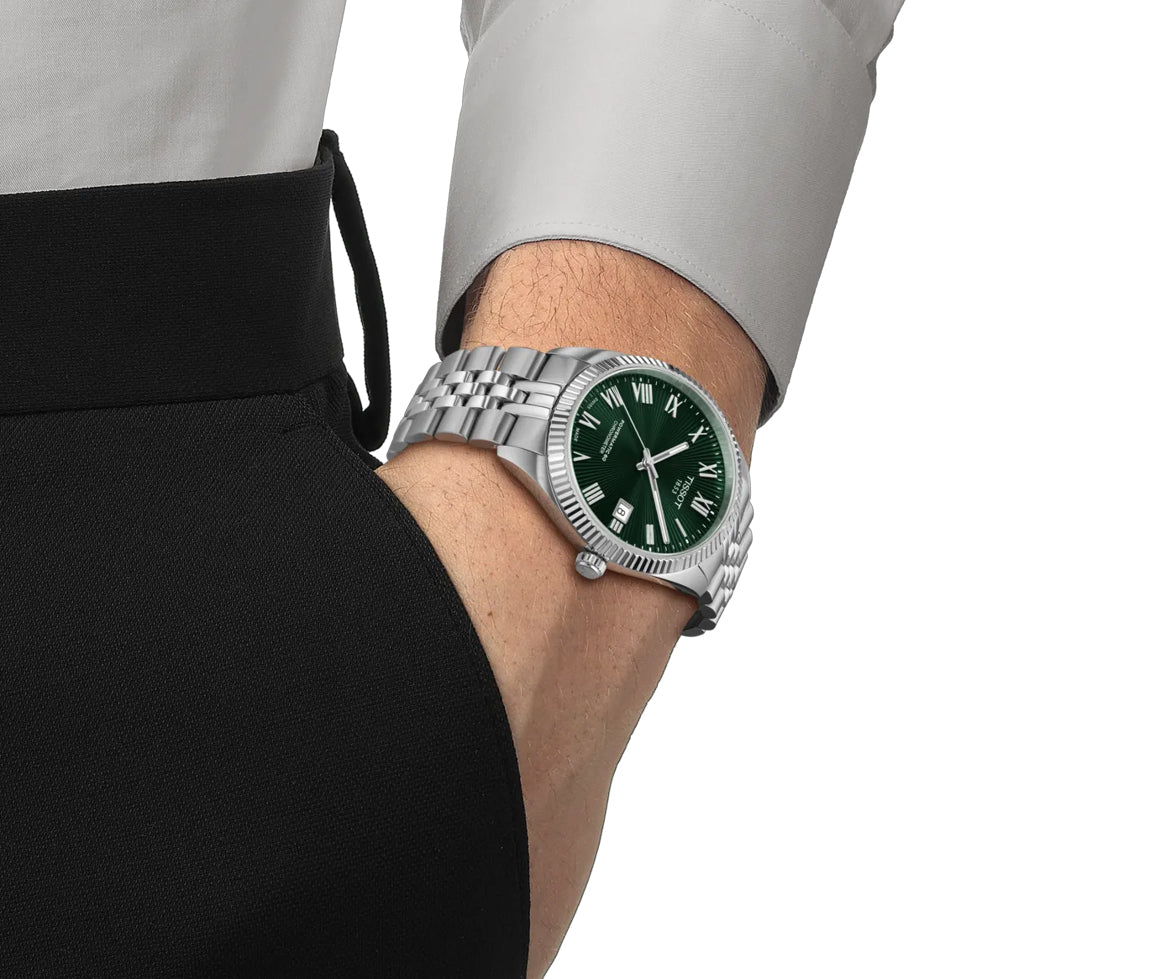 Tissot Ballade 39 mm cadran vert