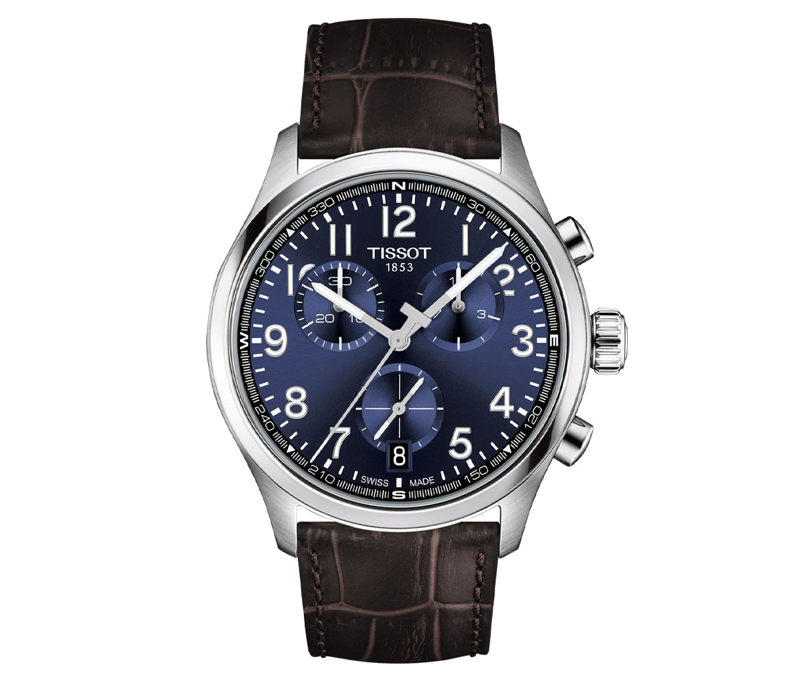 Tissot Chrono L 42 mm cadran bleu
