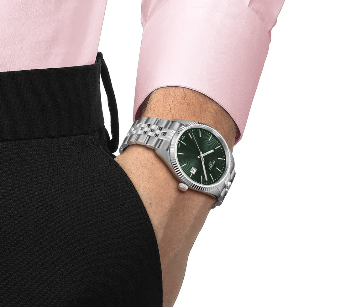 Tissot Ballade 40 mm cadran vert