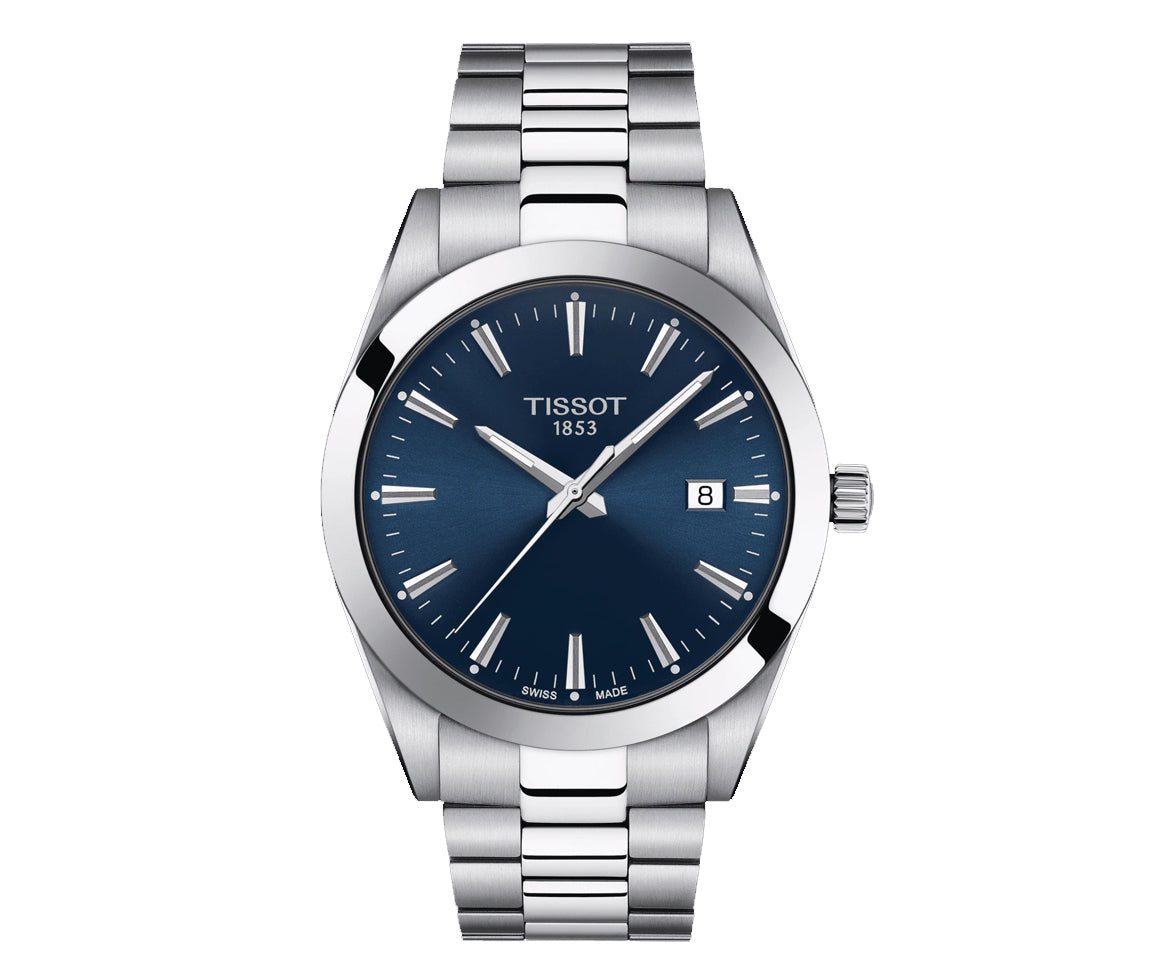 Tissot Gentleman 40 mm cadran bleu