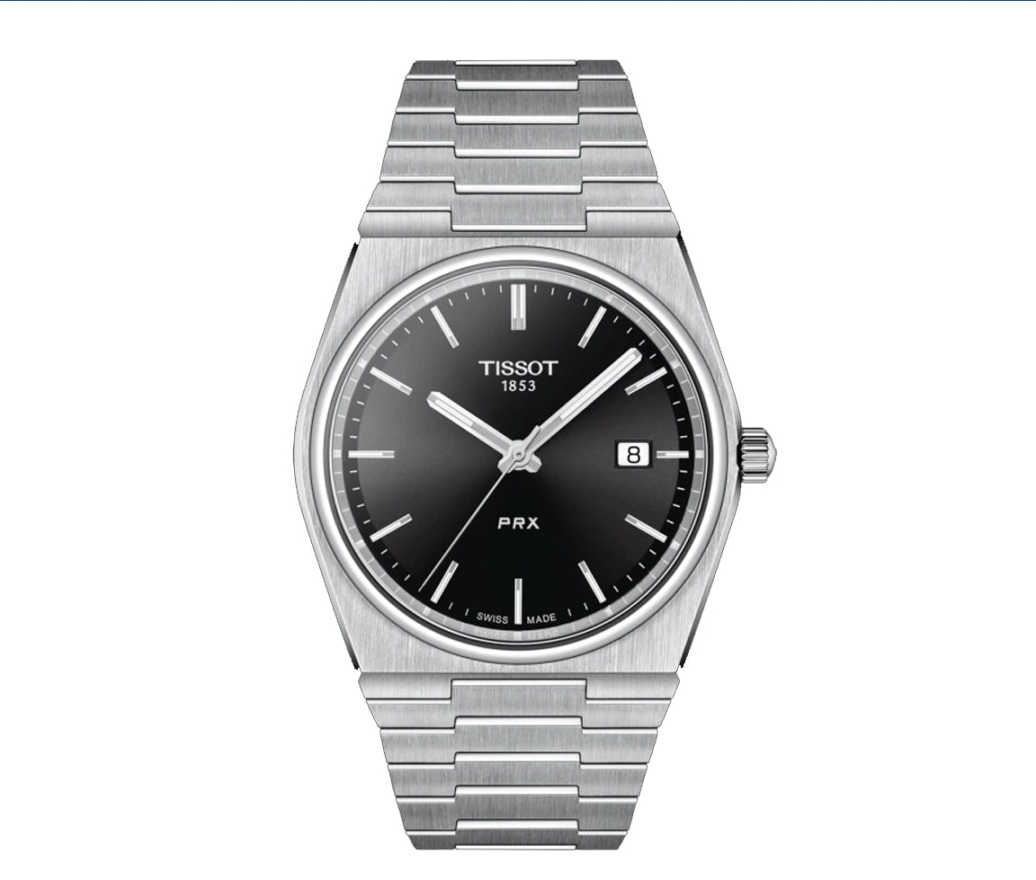 Tissot PRX 40 mm cadran noir