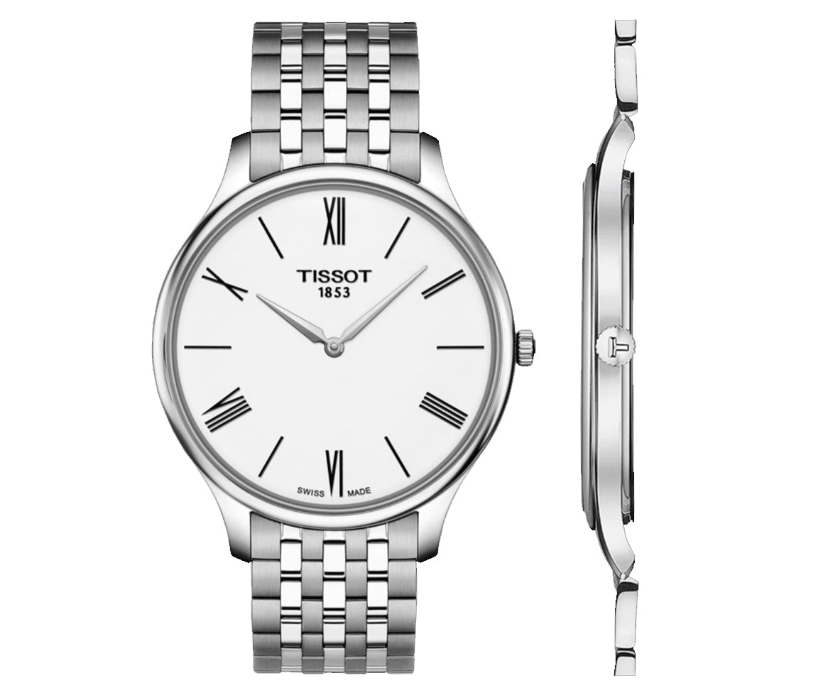 Tissot Tradition 5.5 39 mm cadran blanc