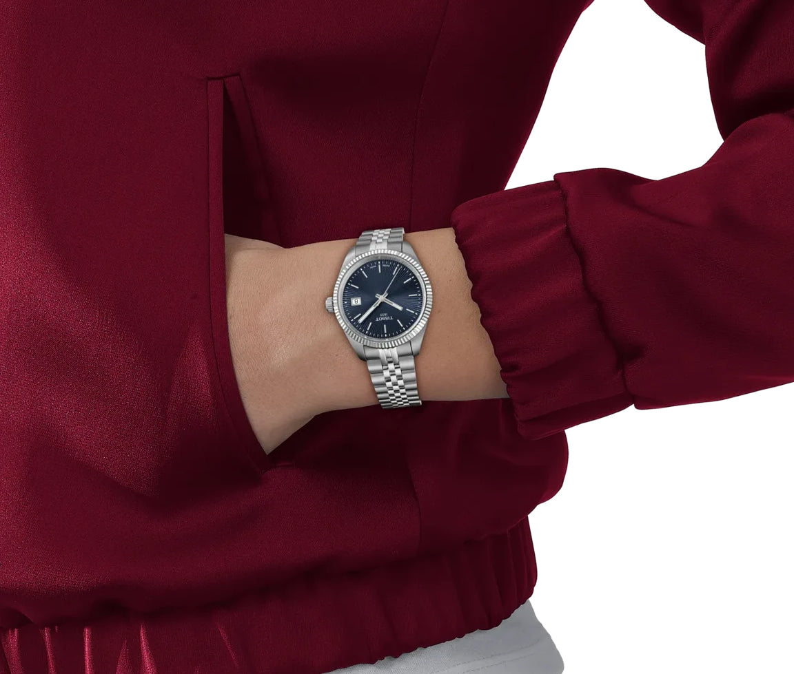 Tissot Ballade 34 mm cadran bleu foncé