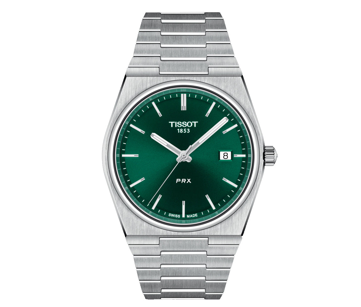 Tissot PRX 40 mm cadran vert foncé