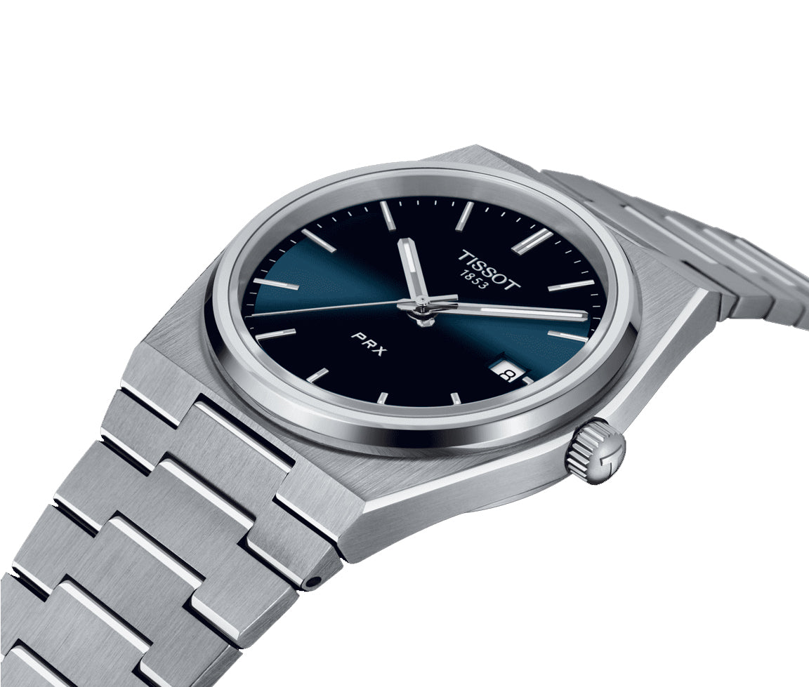 Tissot PRX 40 mm cadran bleu