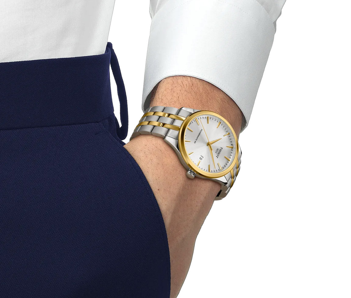 Tissot Classic Dream 40 mm cadran argent