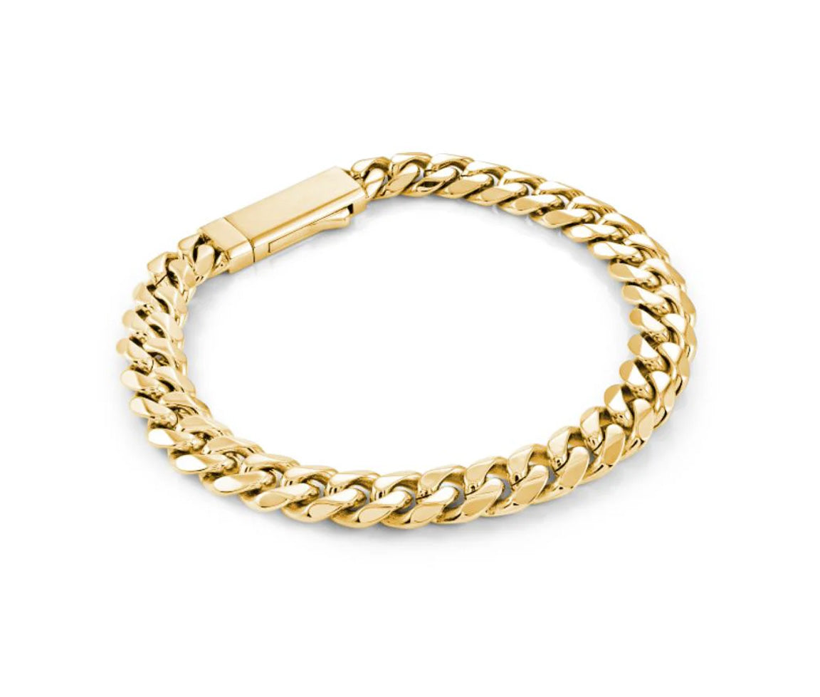 Bracelet à maille gourmette SMB835GO9