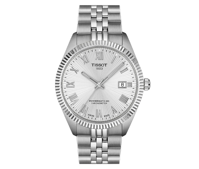 Tissot Ballade 39 mm cadran argent
